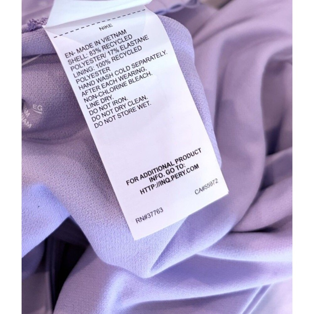 Nike Swim Essential Women's Hipster Bikini Swimsuit Purple NWT XL - Picture 7 of 8